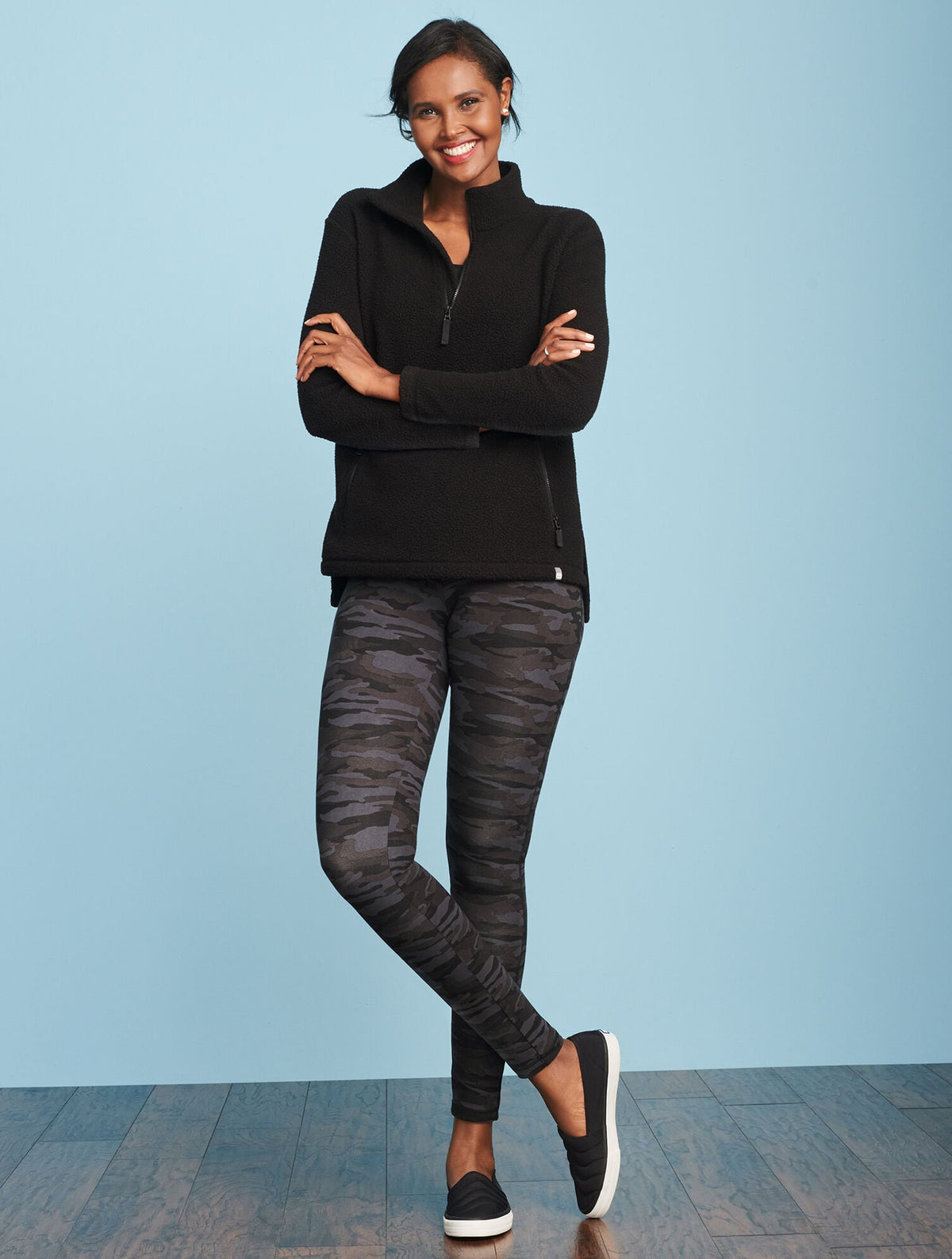 Talbots EVERYDAY STRETCH LEGGINGS - CAMO