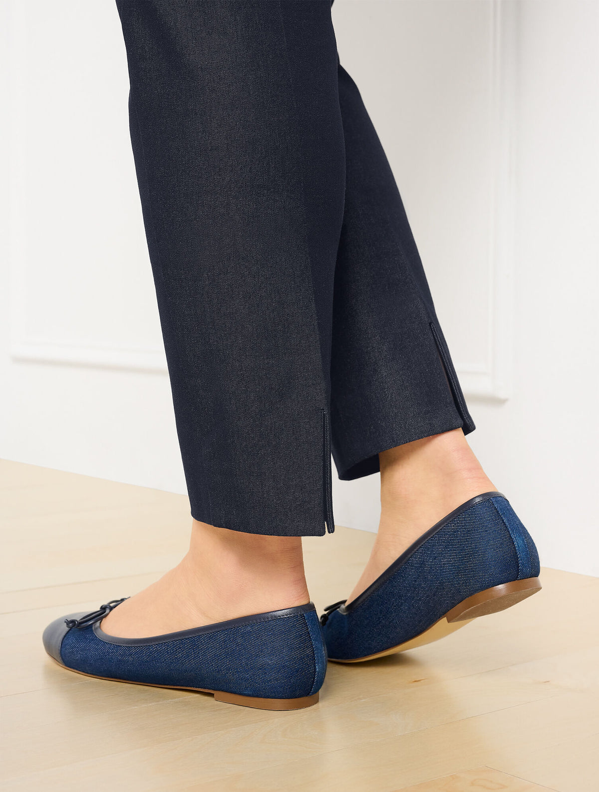 Talbots PLUS EXCLUSIVE TALBOTS CHATHAM SLIM ANKLE PANTS - REFINED DENIM