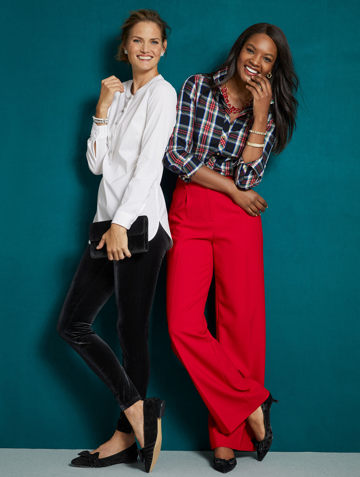 Talbots VELVET LEGGINGS