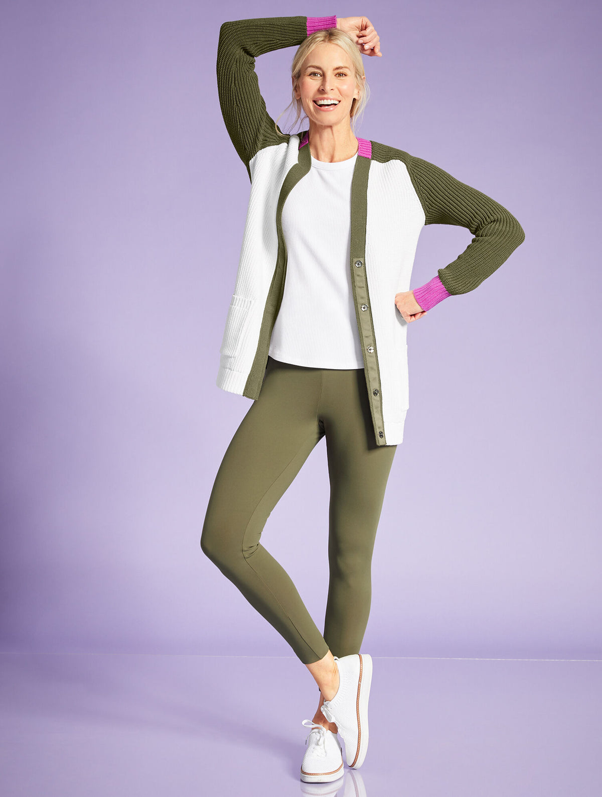 Talbots RIBBED RACERBACK TANK