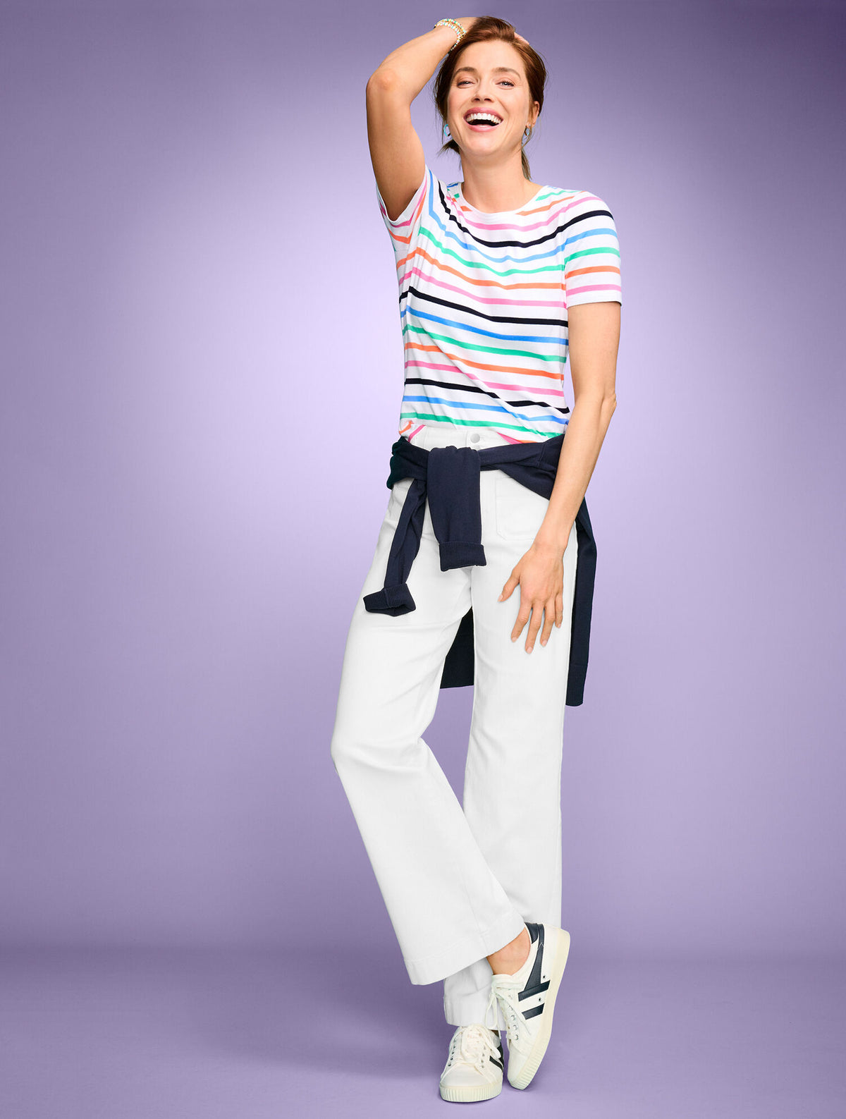 Talbots WIDE LEG TROUSER JEANS