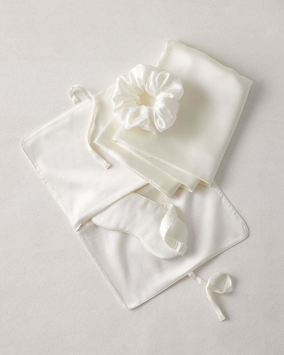 Talbots WASHABLE SILK IVORY GIFT SET