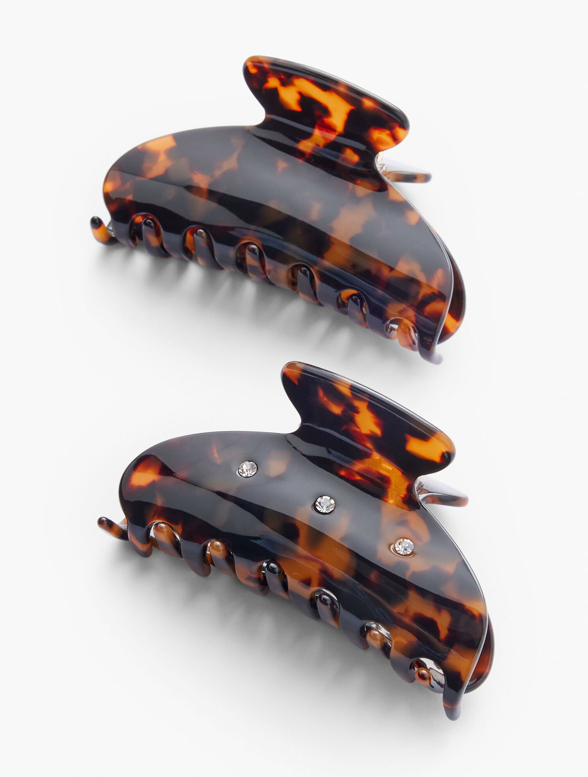 Talbots TORTOISESHELL HAIR CLIP SET