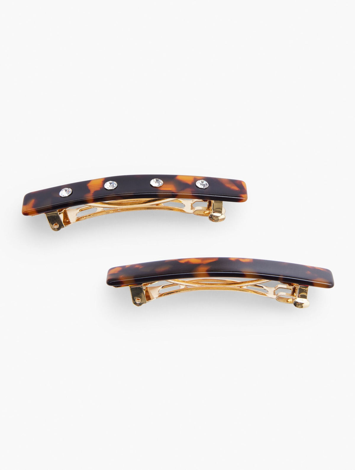 Talbots TORTOISESHELL BARRETTE SET