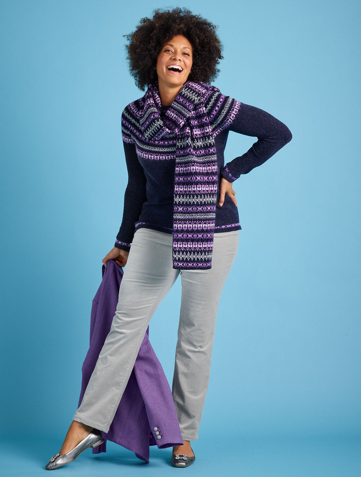 Talbots SPARKLE STRETCH CORDUROY STRAIGHT LEG PANTS
