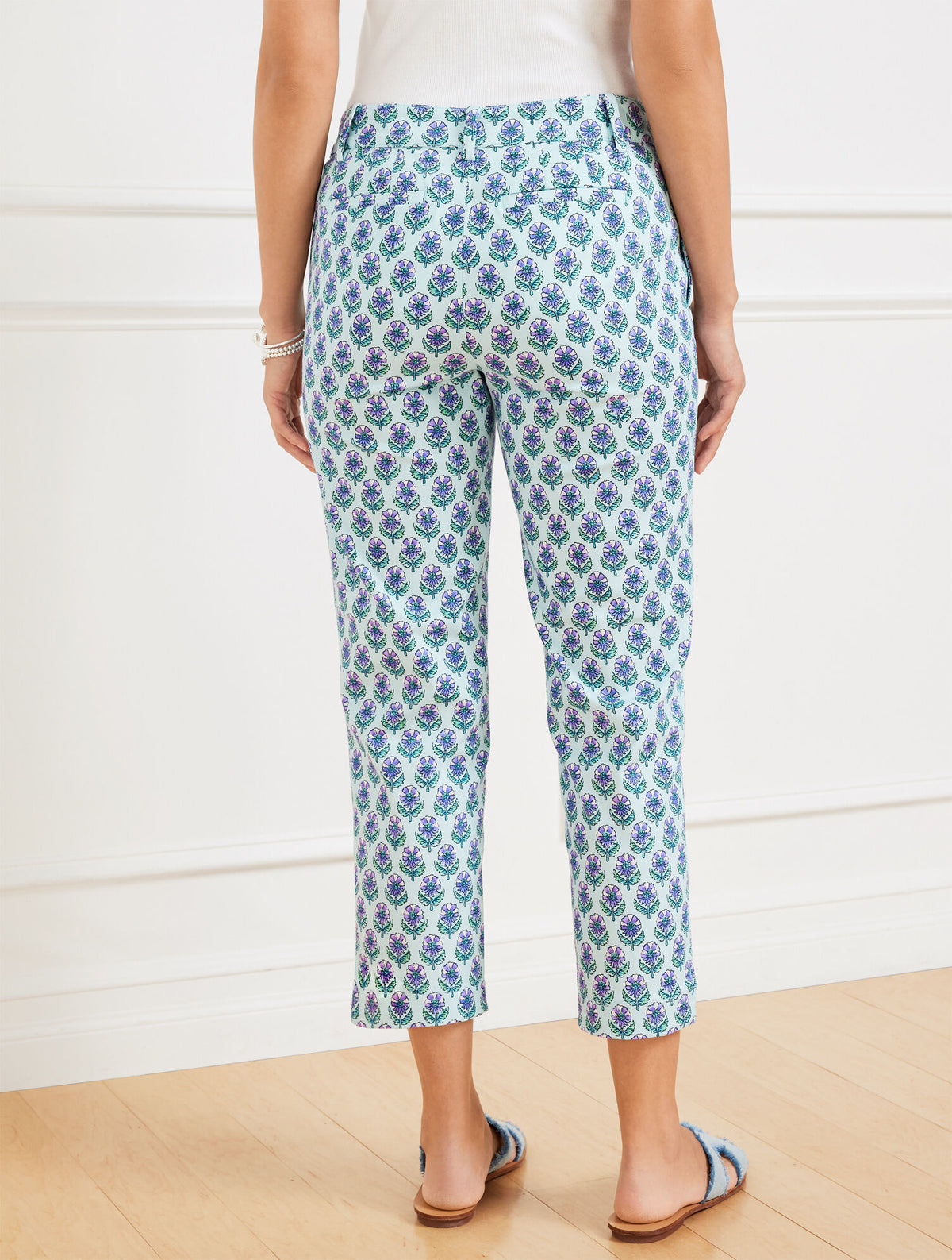 Talbots PERFECT CROPS - WOODBLOCK BUD