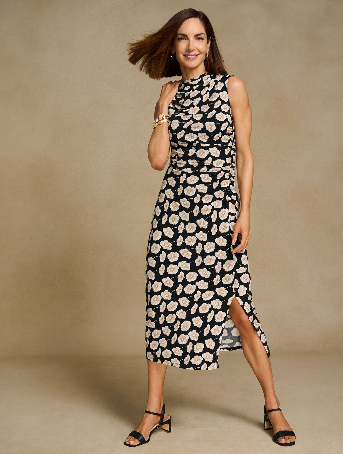 Talbots CAYDEN NAPPA BLOCK HEEL SANDALS