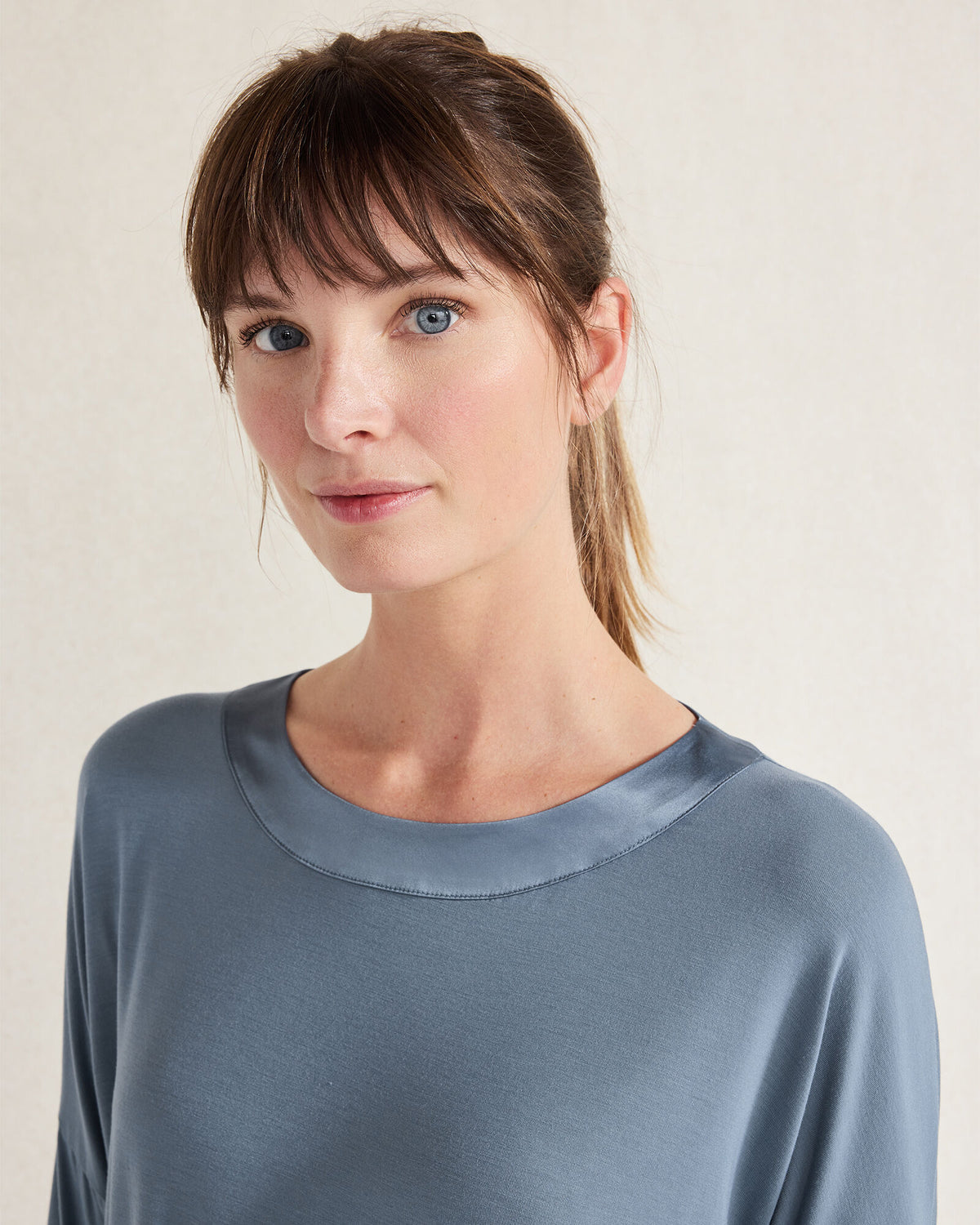 Talbots CALM & COOL CINCHED SLEEP TOP