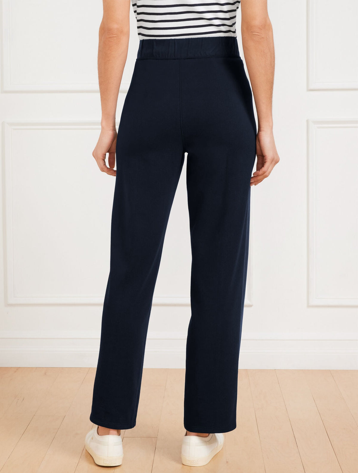 Talbots STRAIGHT LEG SEASIDE FRENCH TERRY PANTS