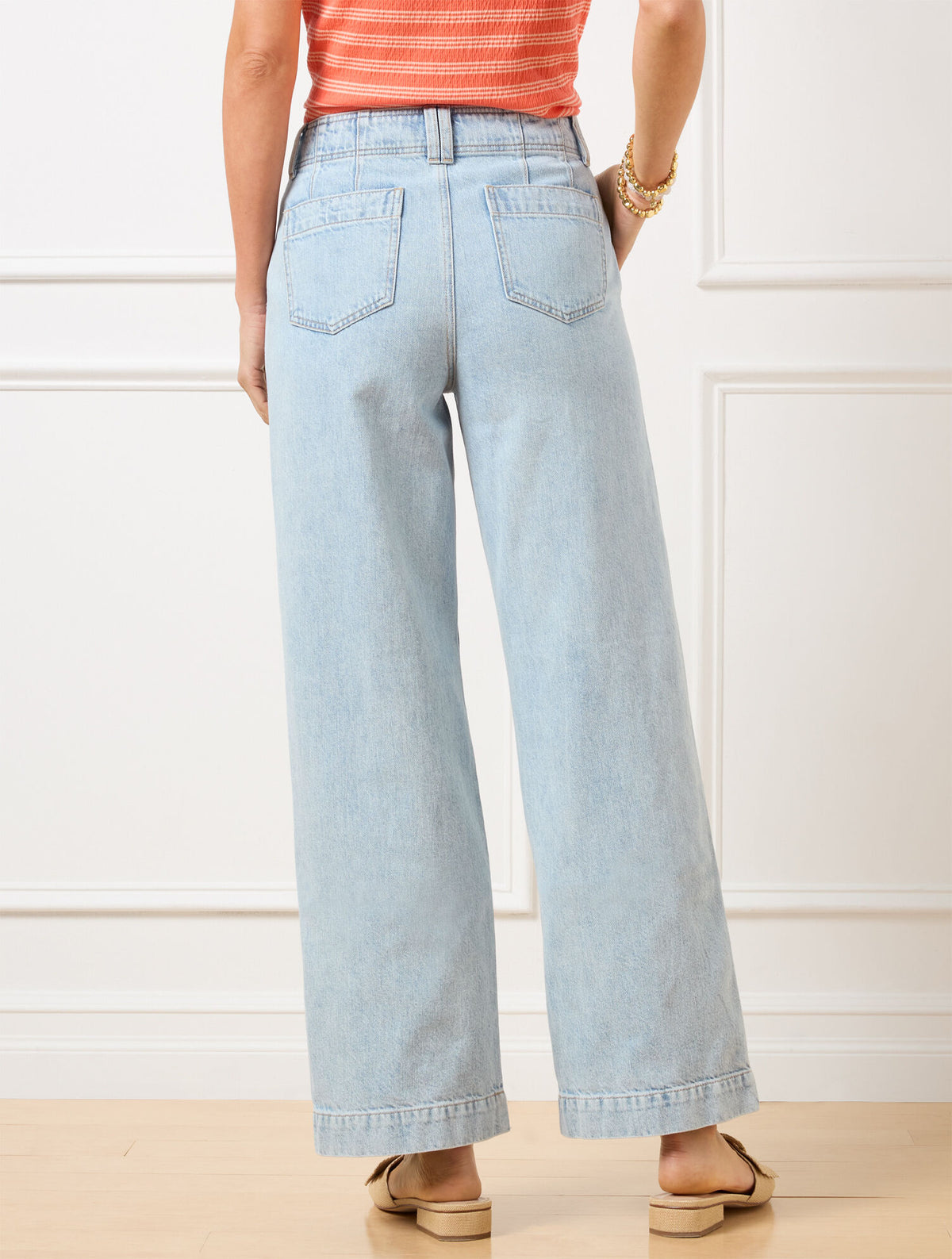Talbots RELAXED TROUSER JEANS - FIA WASH