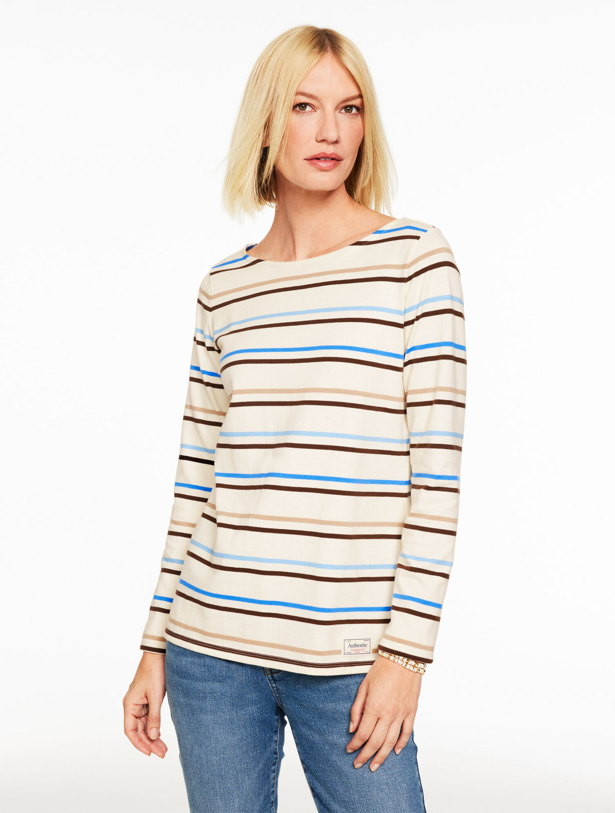 Talbots AUTHENTIC TALBOTS TEE - CHELSEA STRIPE