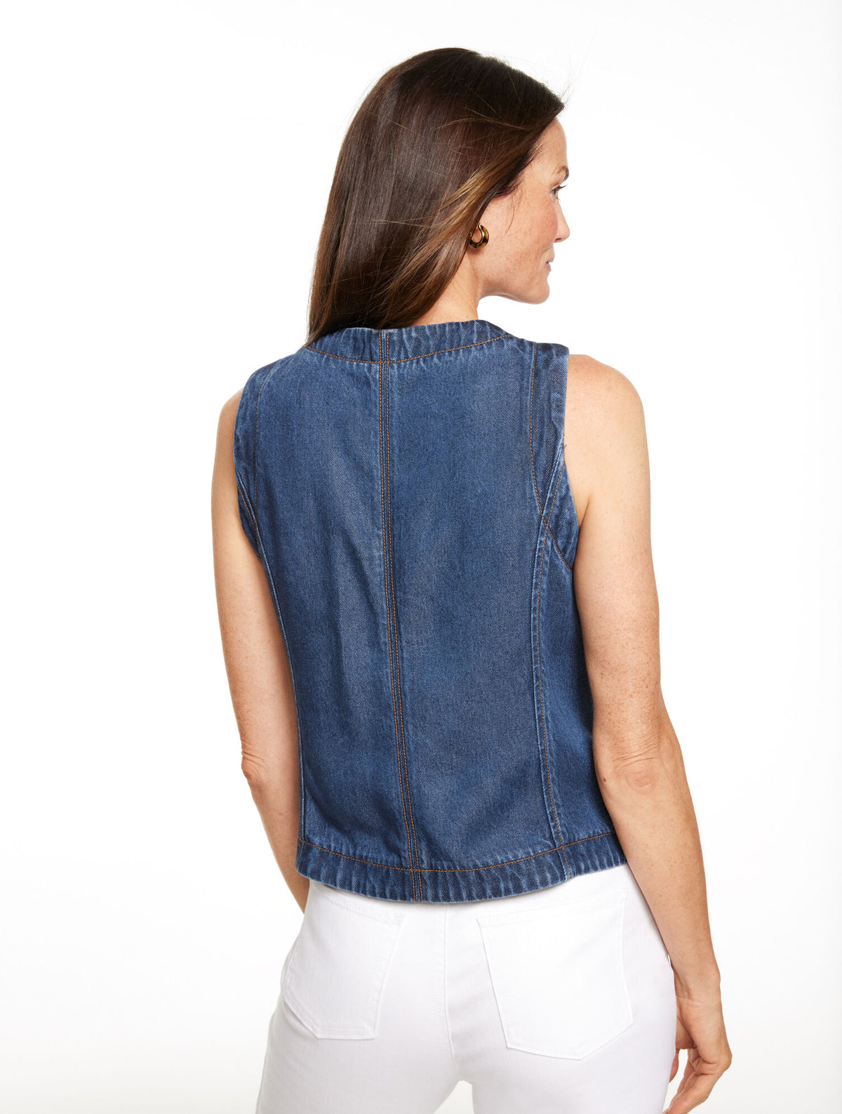 Talbots DENIM VEST