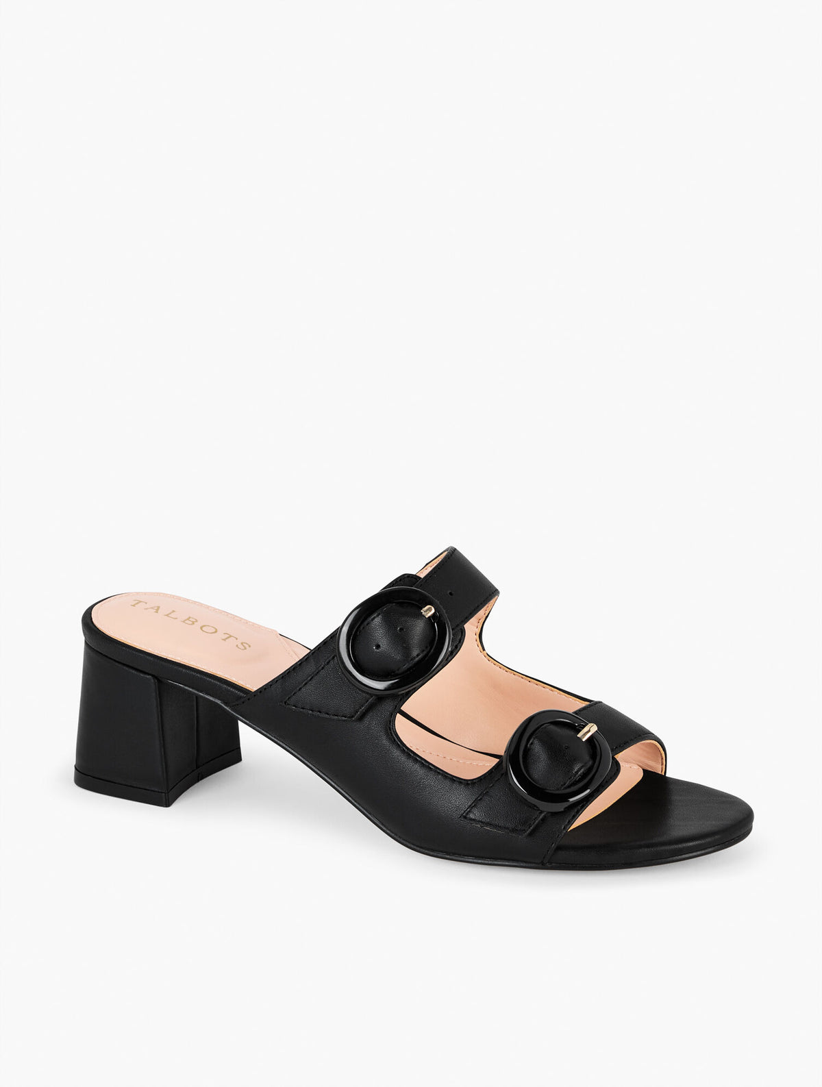 Talbots MILLIE STRAPS VACHETTA BLOCK HEEL SANDALS