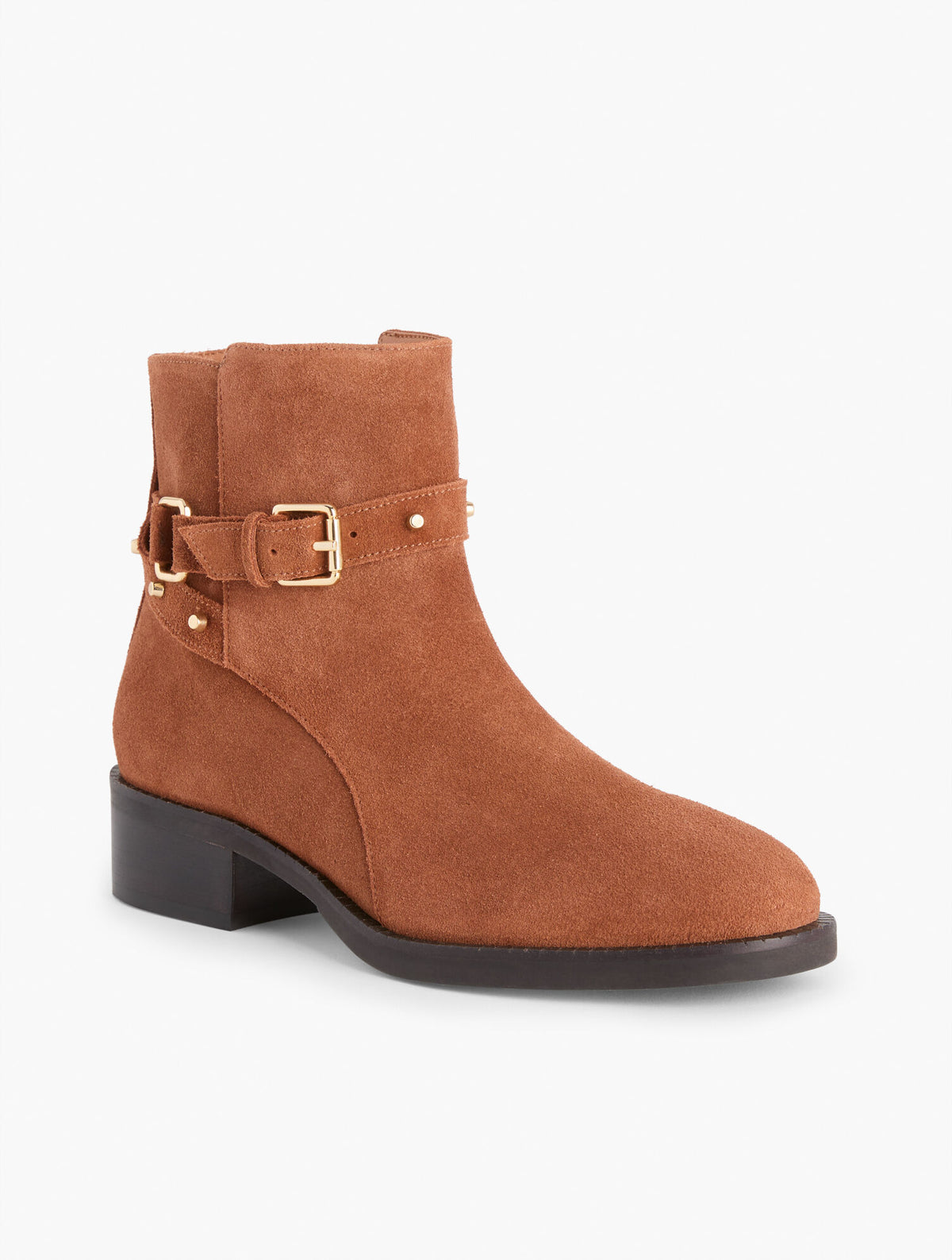Talbots WAVERLY STUDS SUEDE ANKLE BOOTS