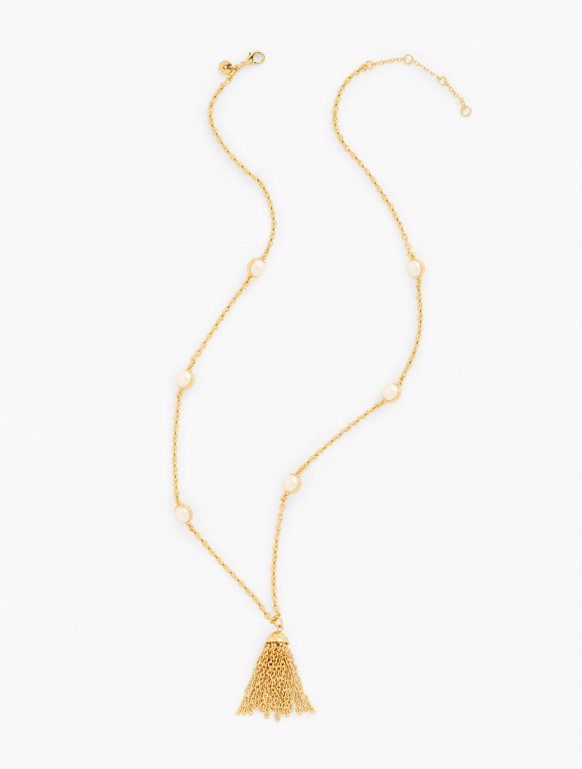 Talbots PEARL STATION NECKLACE