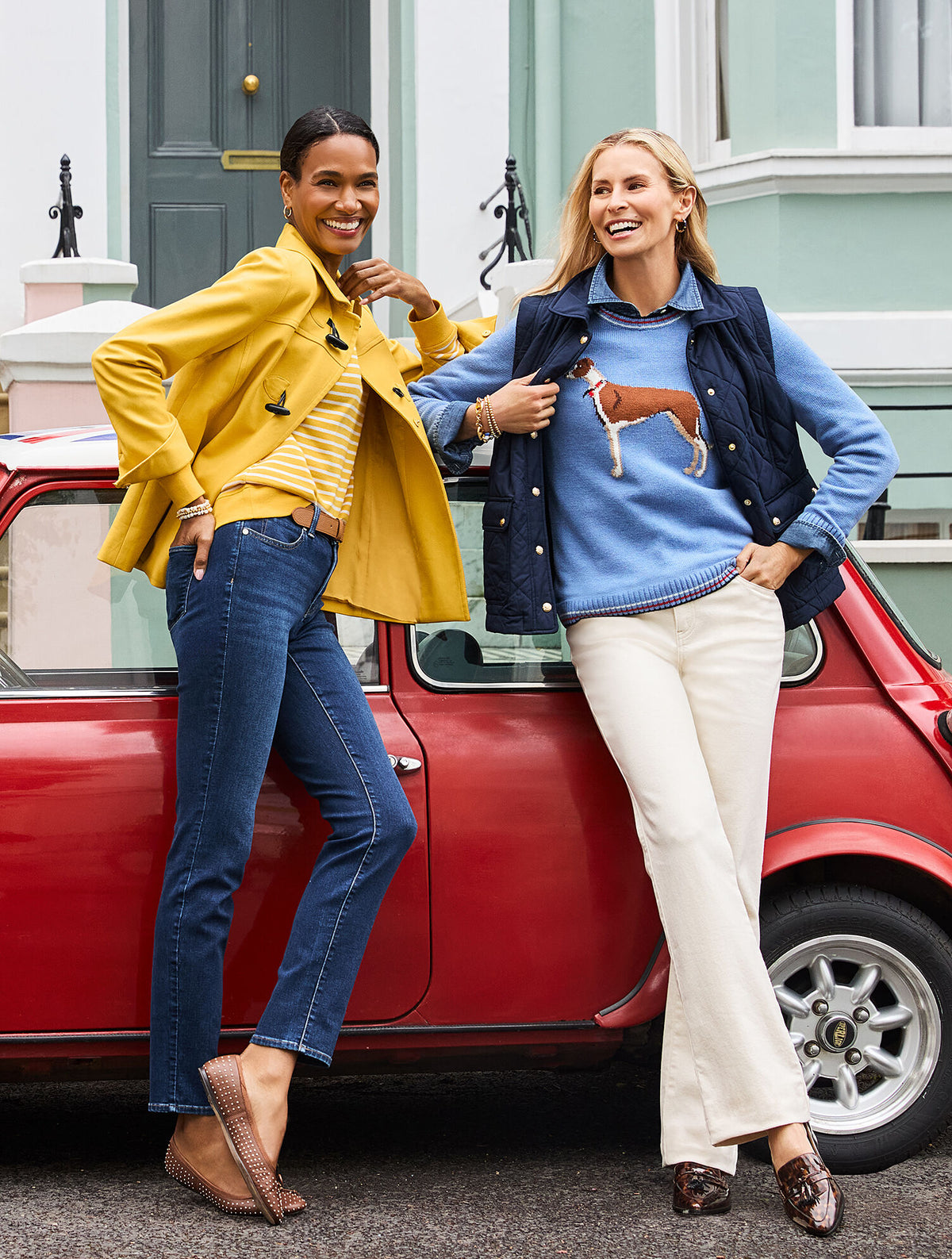 Talbots SLIM ANKLE JEANS - LUISA WASH