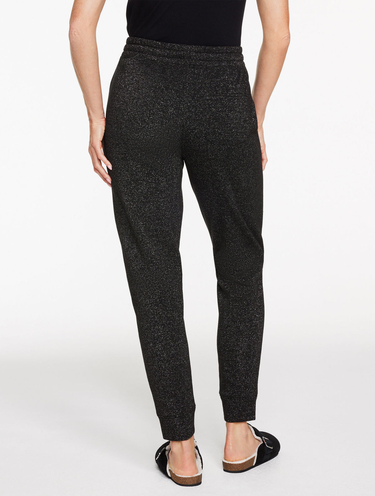 Talbots BRUSHED METALLIC JOGGERS