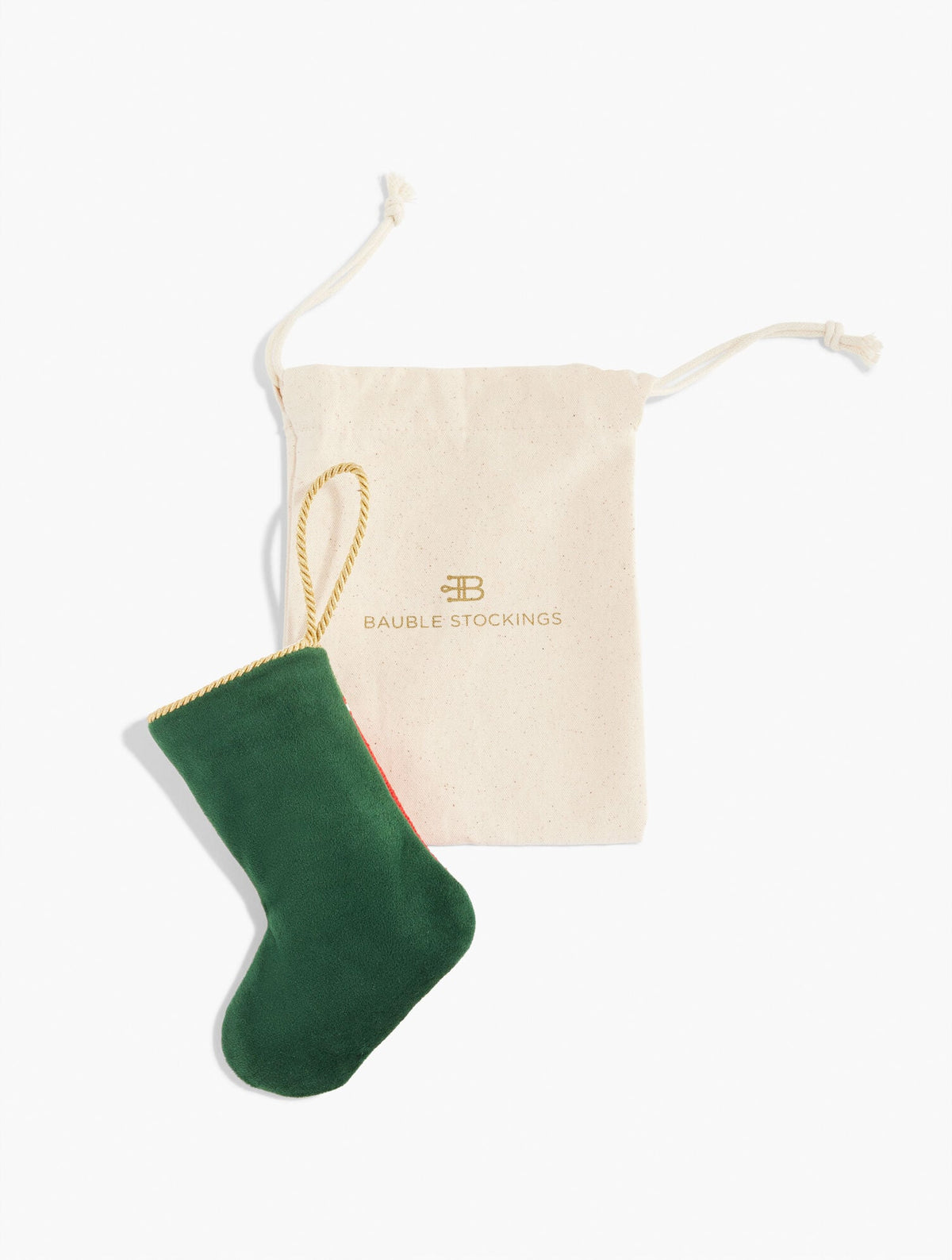 Talbots BAUBLE STOCKINGS® FOR TALBOTS DOG