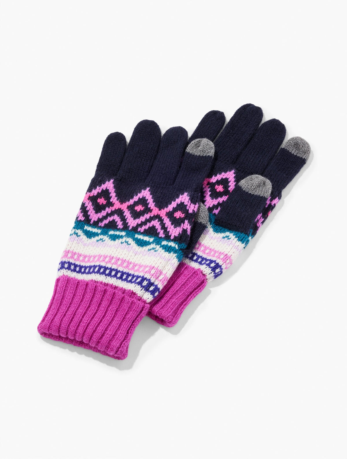 Talbots FLOAT FAIR ISLE GLOVES