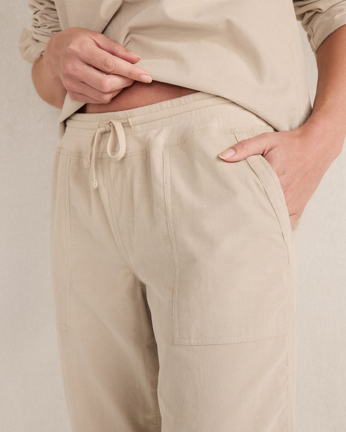 Talbots COTTON CORDED JOGGER