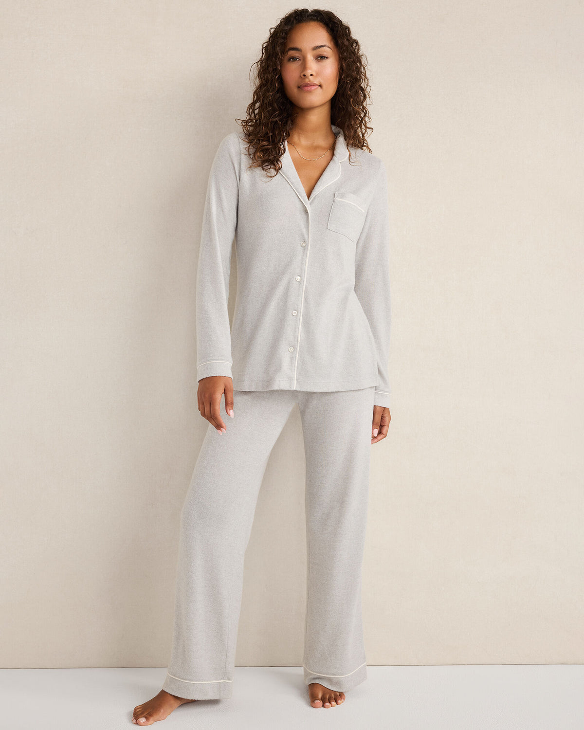 Talbots MARLED KNIT PAJAMA PANTS