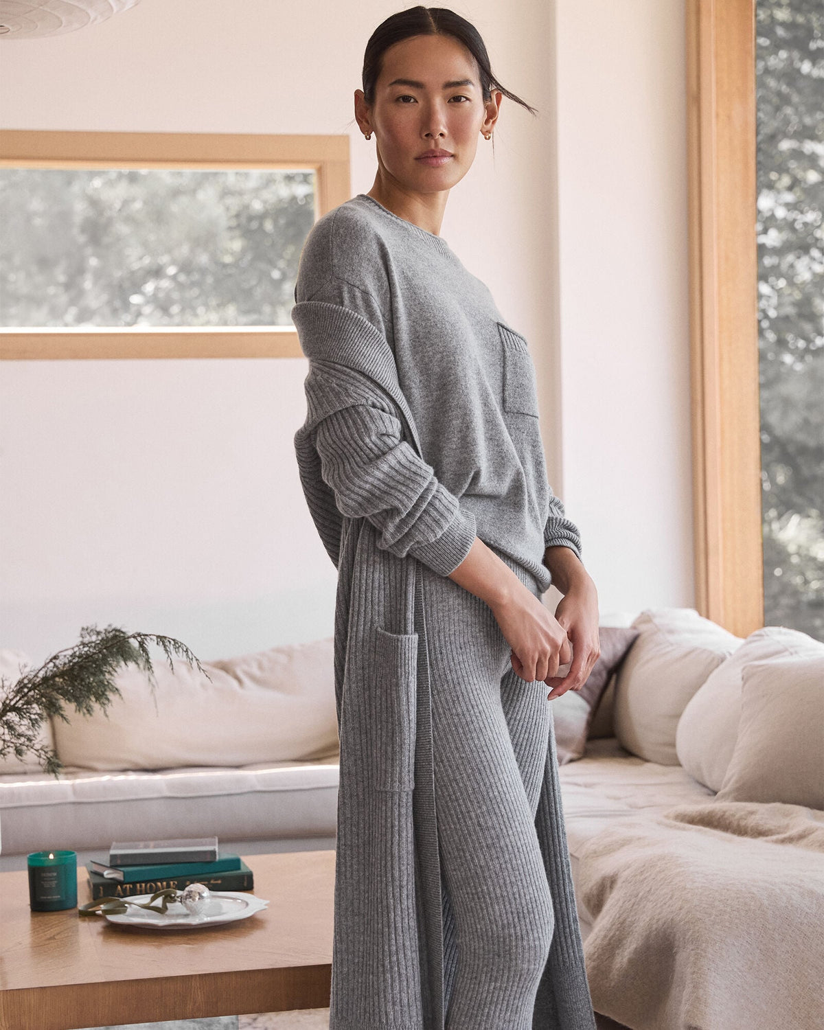 Talbots CASHMERE POCKET TEE