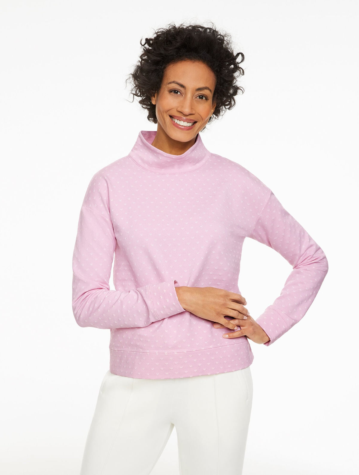 PINK DOGWOOD/IVORY,XS,Misses