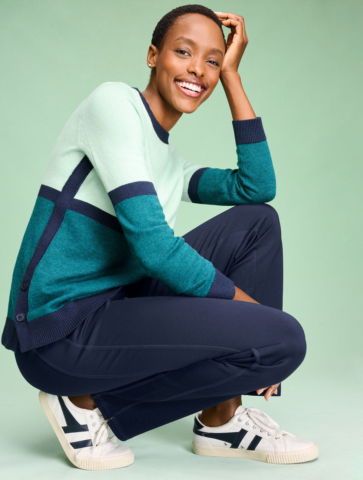 Talbots TECH STRETCH STRAIGHT LEG PULL-ON PANTS