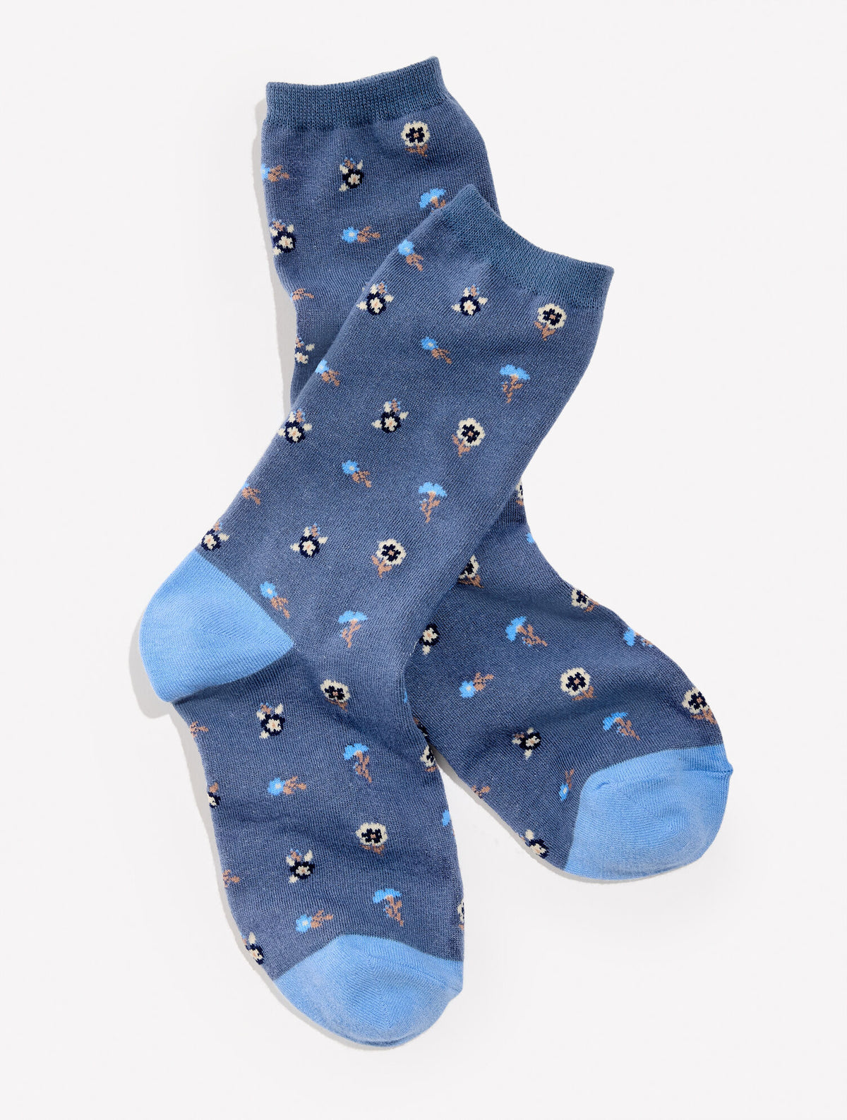 Talbots DITSY BLOOMS TROUSER SOCKS