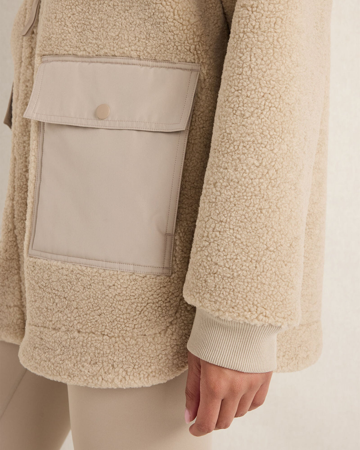 Talbots SHERPA OVERSIZED JACKET