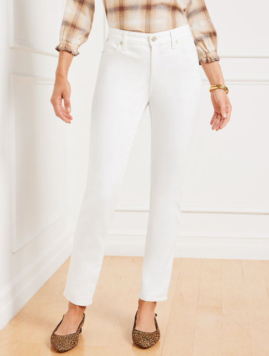 Talbots SLIM ANKLE JEANS - CURVY FIT