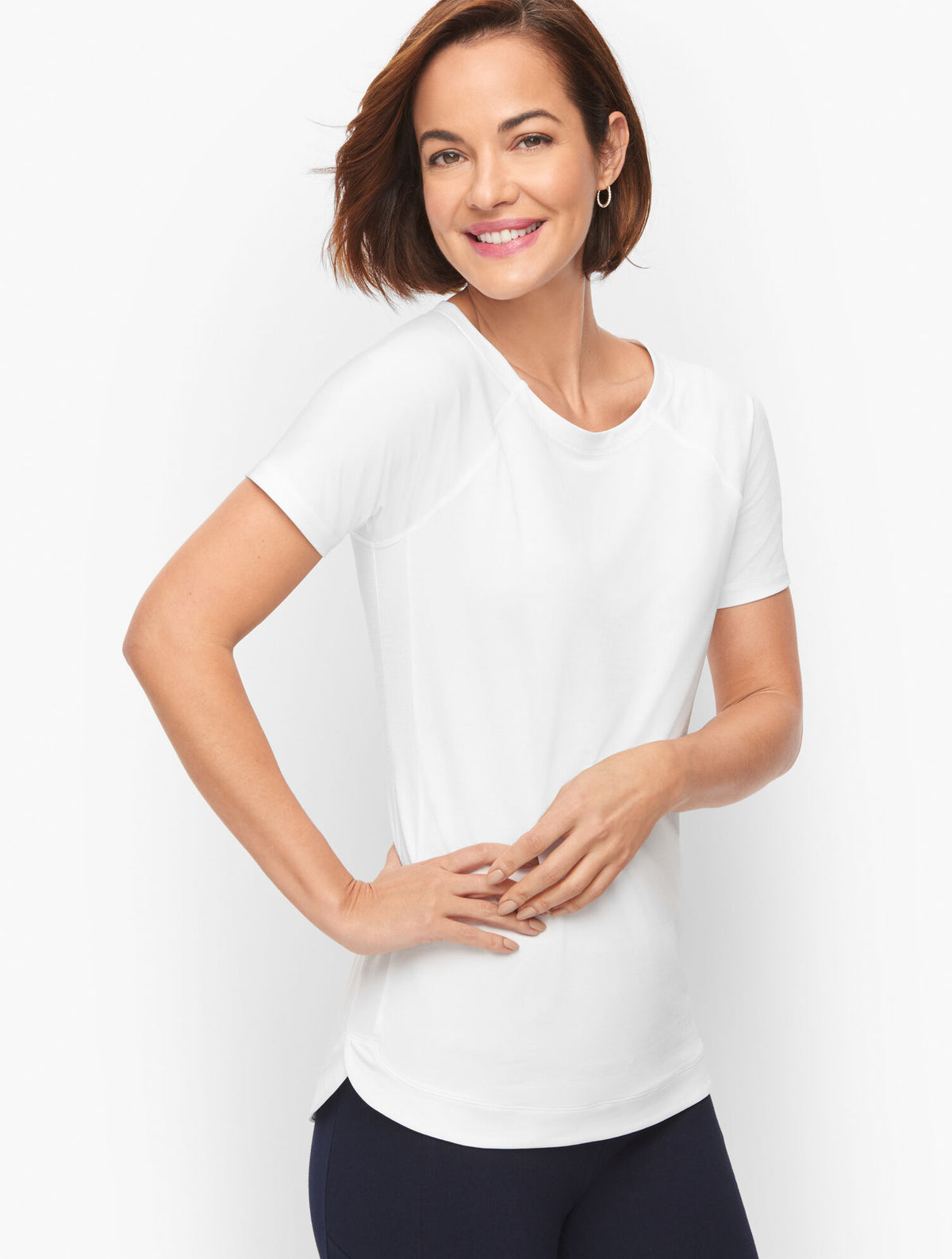 Talbots COOL SLUB ACTIVE TEE