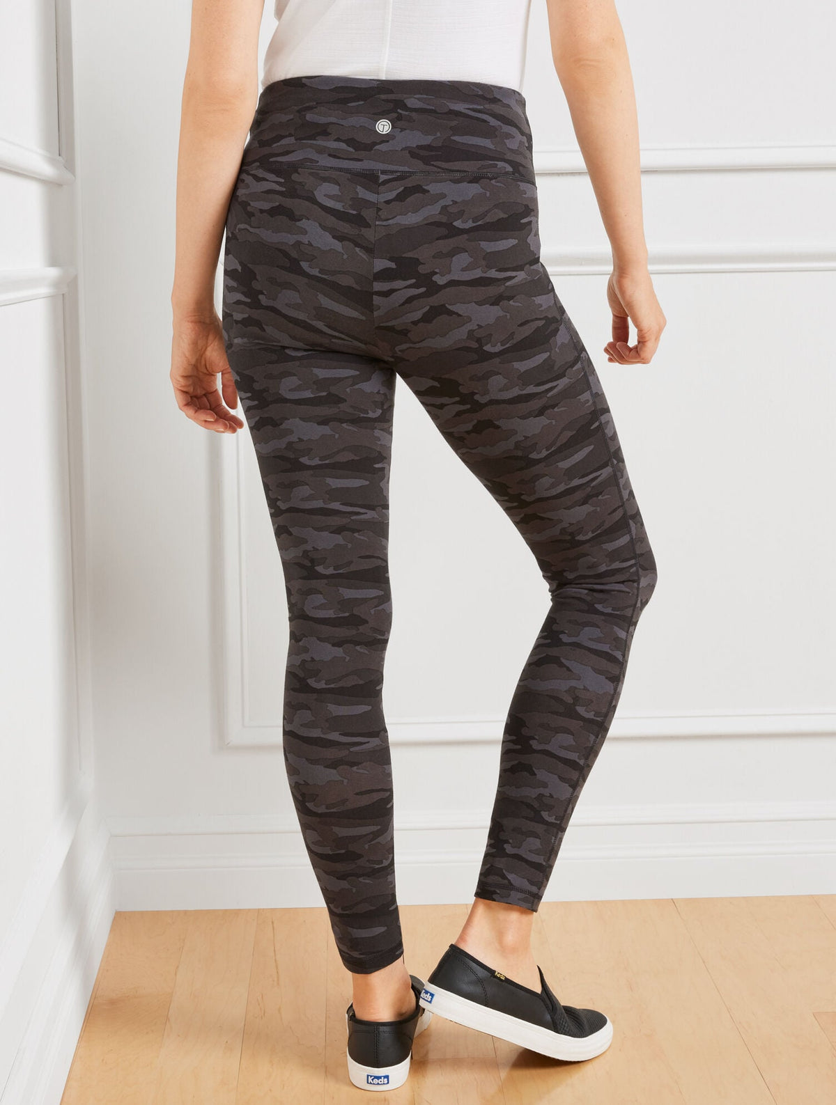 Talbots EVERYDAY STRETCH LEGGINGS - CAMO