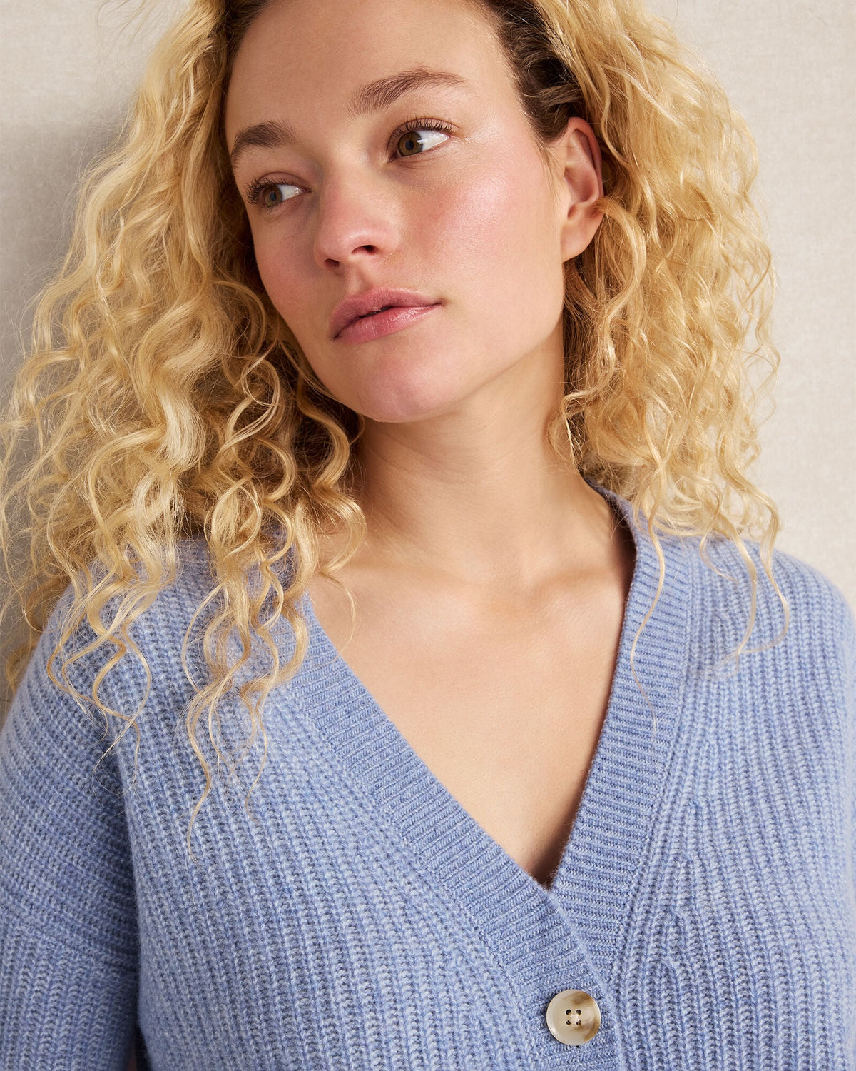 Talbots CASHMERE SHAKER STITCH CARDIGAN