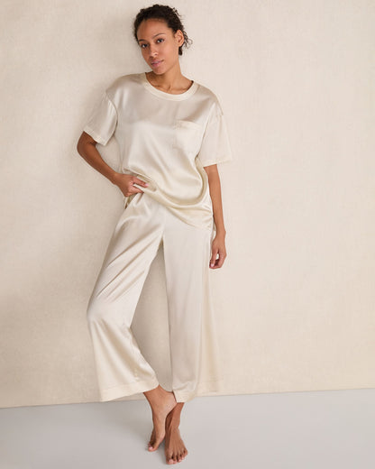 Talbots WASHABLE SILK SLEEP PANTS