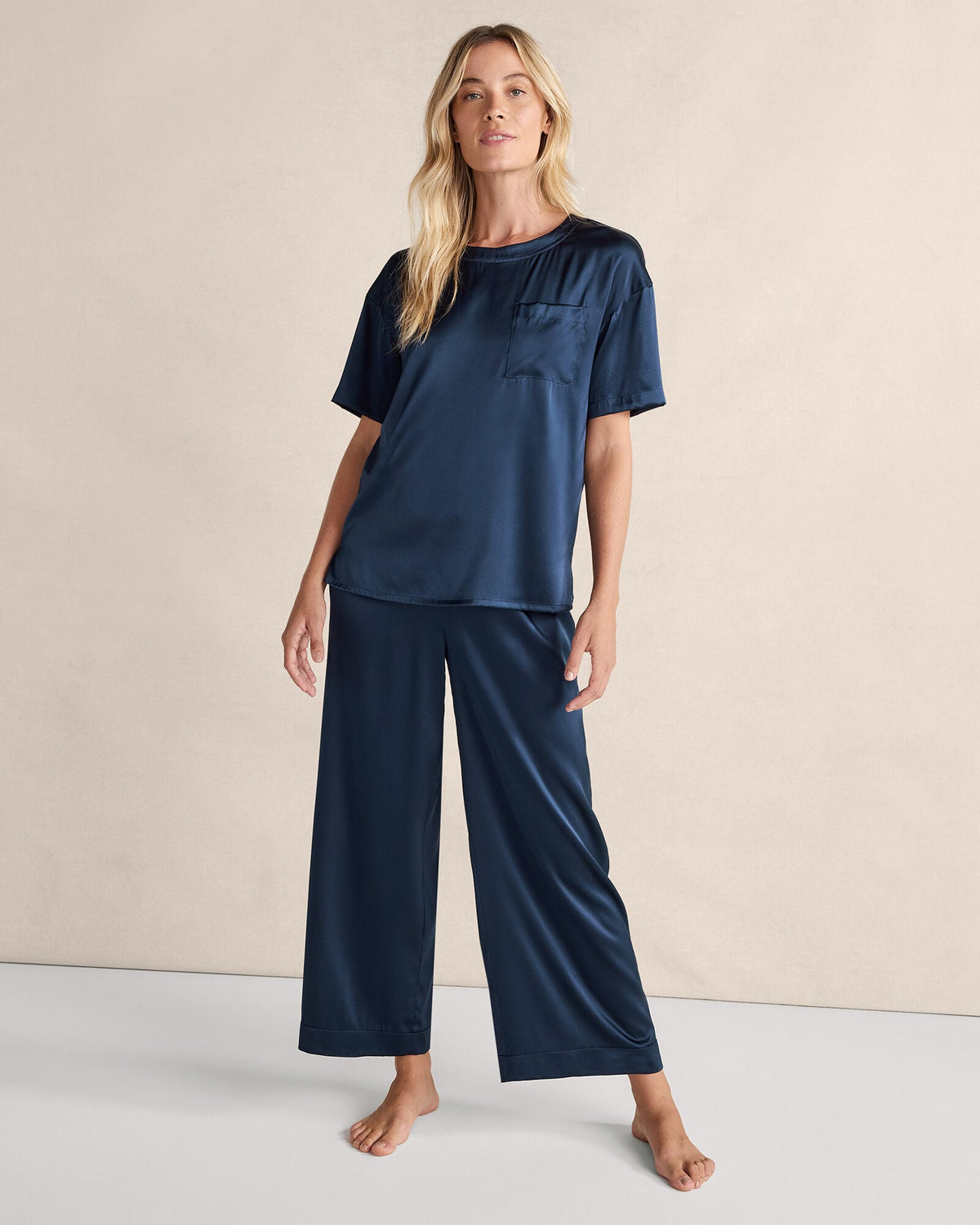 Talbots WASHABLE SILK SLEEP PANTS