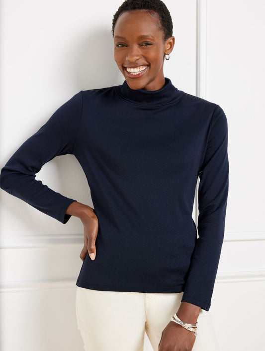 Talbots COTTON TURTLENECK