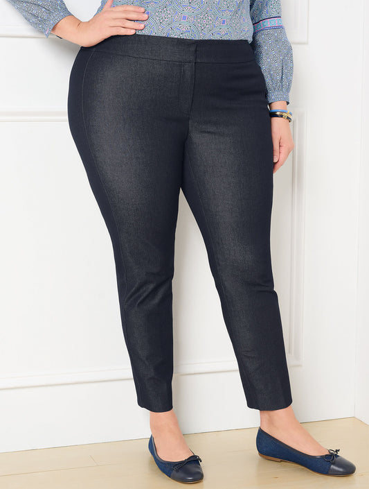 Talbots PLUS EXCLUSIVE TALBOTS CHATHAM SLIM ANKLE PANTS - REFINED DENIM
