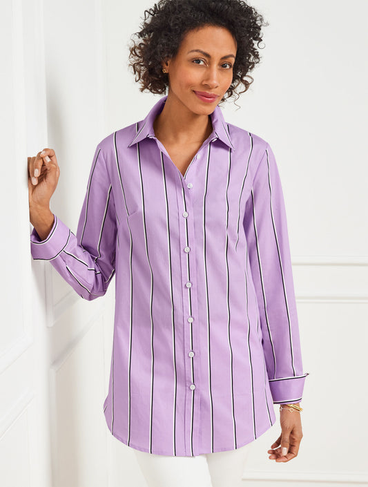 Talbots BOYFRIEND SHIRT - WEEKEND STRIPE