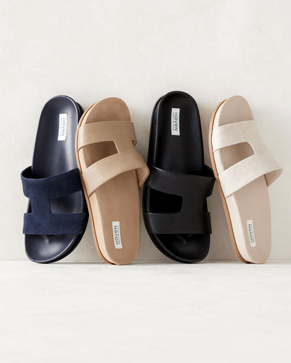 Talbots PEBBLED CUTOUT SLIDES