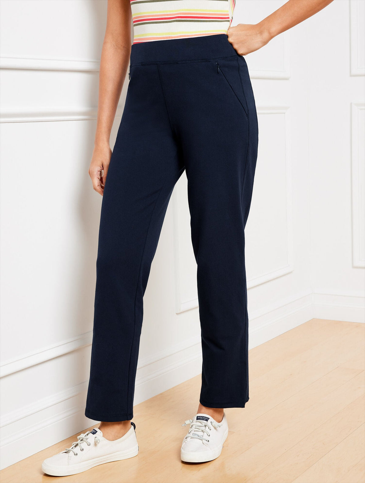 Talbots EVERYDAY STRETCH STRAIGHT LEG PANTS