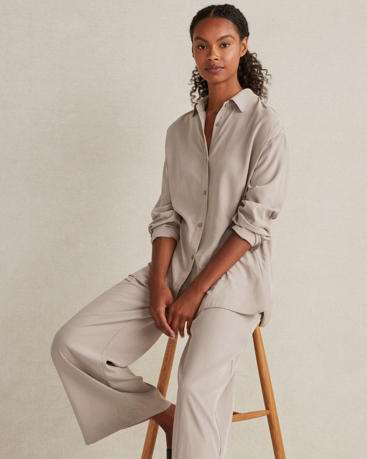 Talbots MODAL OVERSIZED SHIRT
