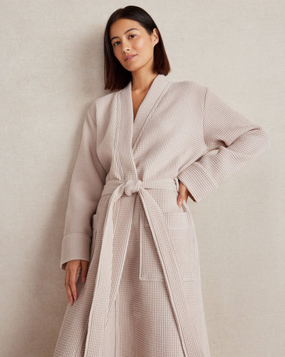 Talbots ORGANIC COTTON WAFFLE ROBE
