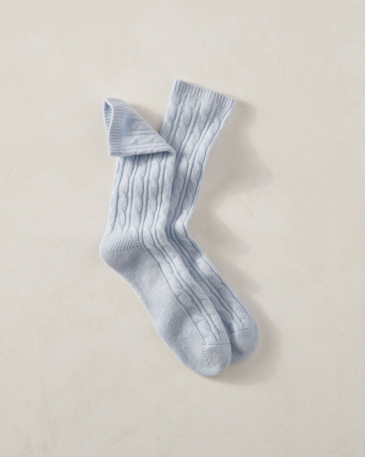 Talbots CASHMERE BLEND CABLE KNIT SOCKS