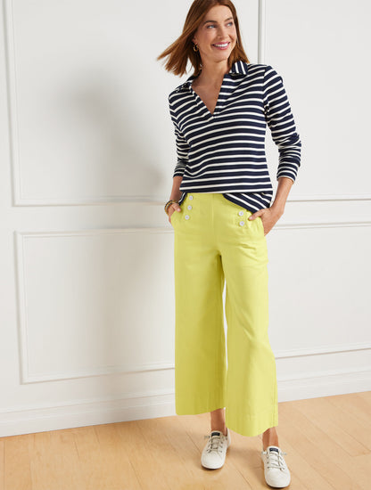 Talbots WIDE LEG SAILOR PANTS