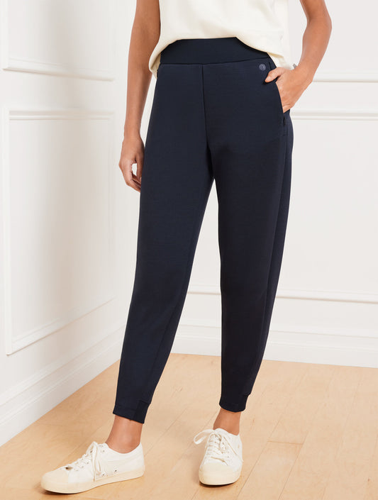 Talbots AIRKNIT STRETCH RIBBED JOGGERS