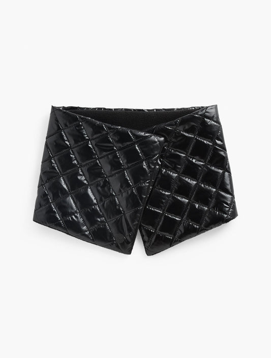 Talbots QUILTED PUFFER COLLAR SCARF