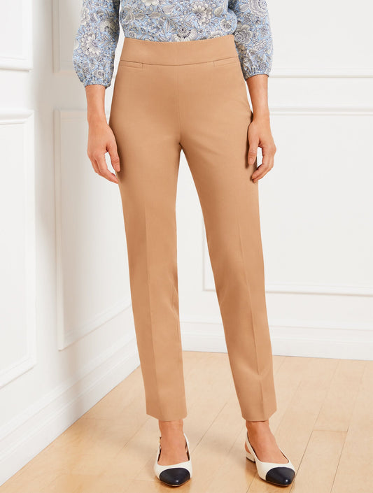 Talbots TALBOTS CHATHAM COTTON BI-STRETCH SLIM ANKLE PANTS
