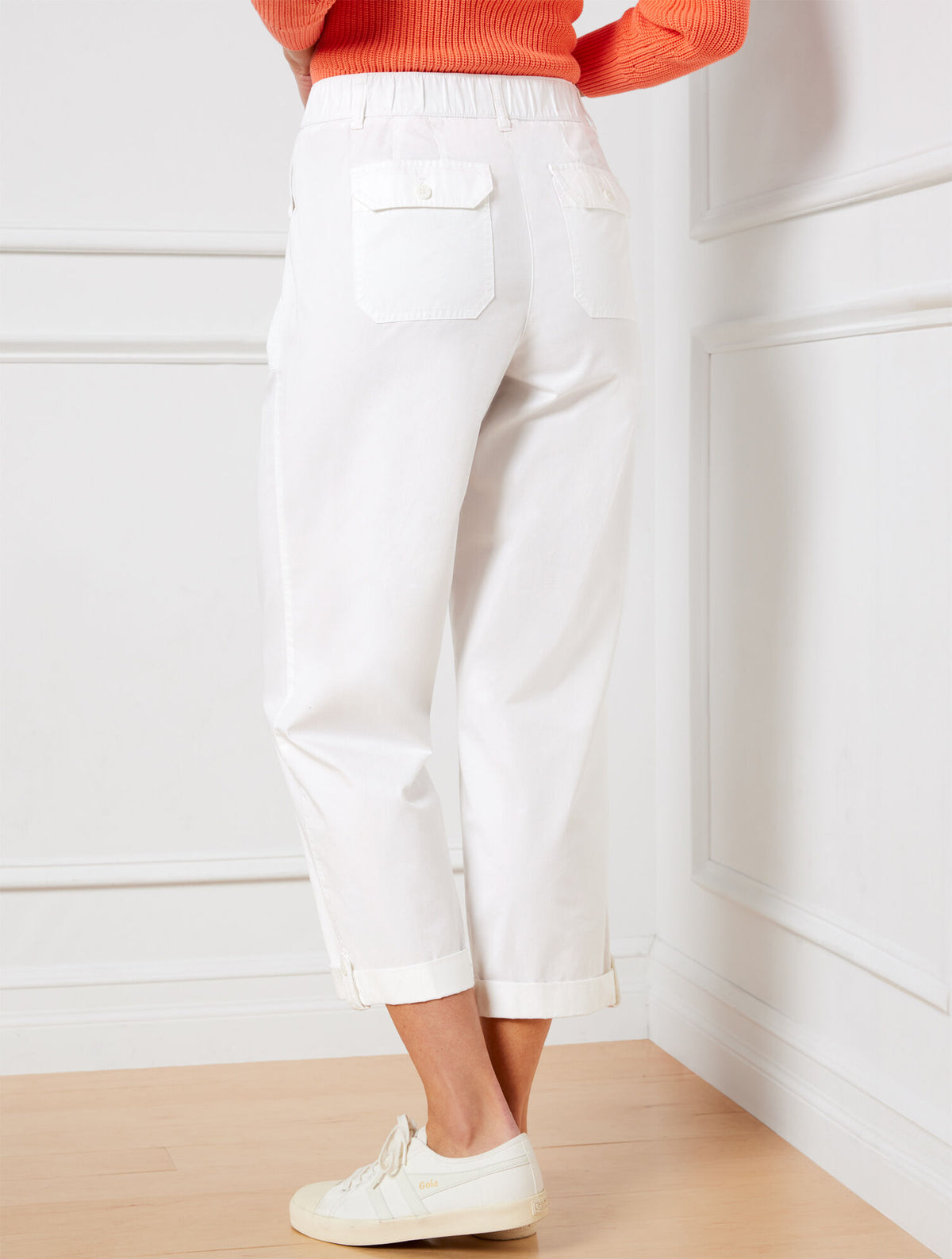 Talbots RELAXED CROP PANT