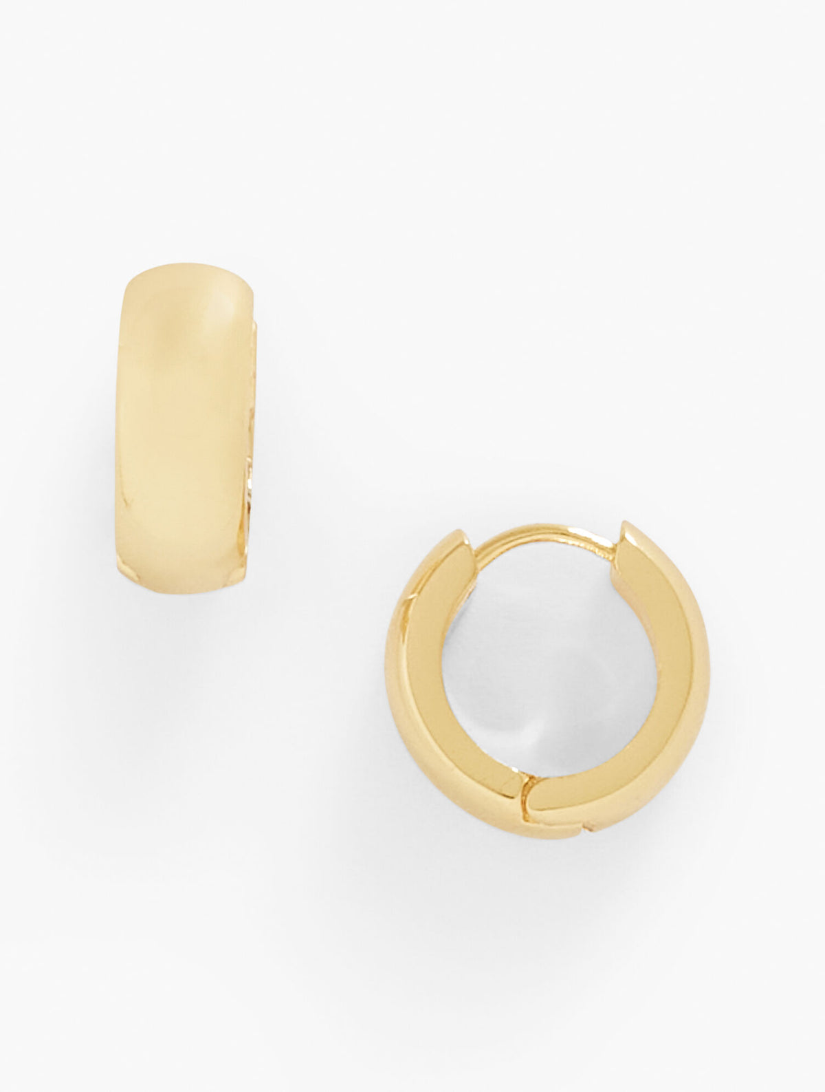 Talbots CLASSIC HUGGIE HOOP EARRINGS